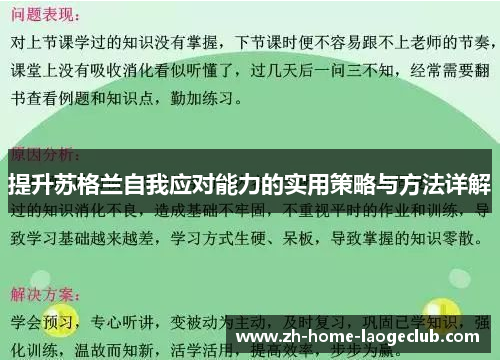 提升苏格兰自我应对能力的实用策略与方法详解